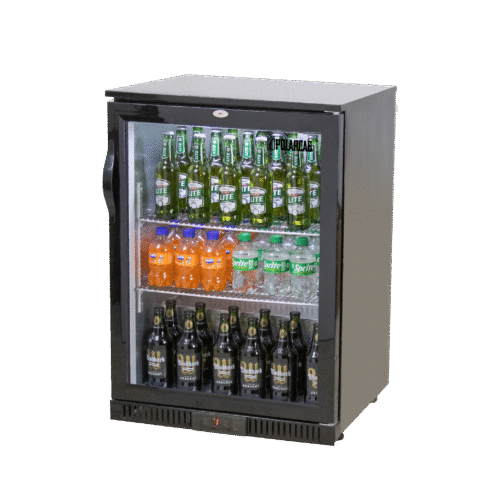 PolarCab Back Bar Bottle Cooler 1 Door, Hinged (Standard)