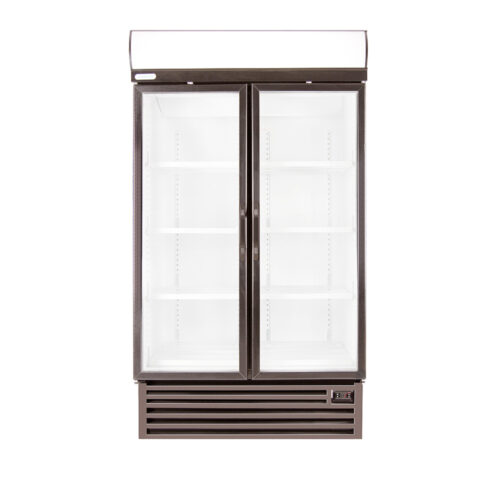 Staycold HD1140F Double Glass Hinge Door Freezer