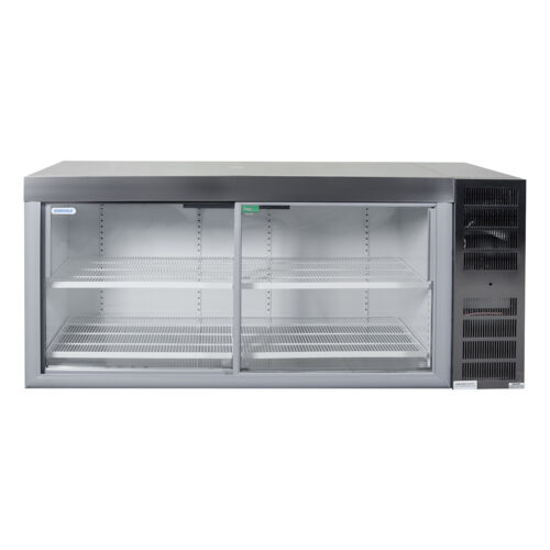 Staycold SDU2000 Double Glass Sliding Door Undercounter Beverage Cooler