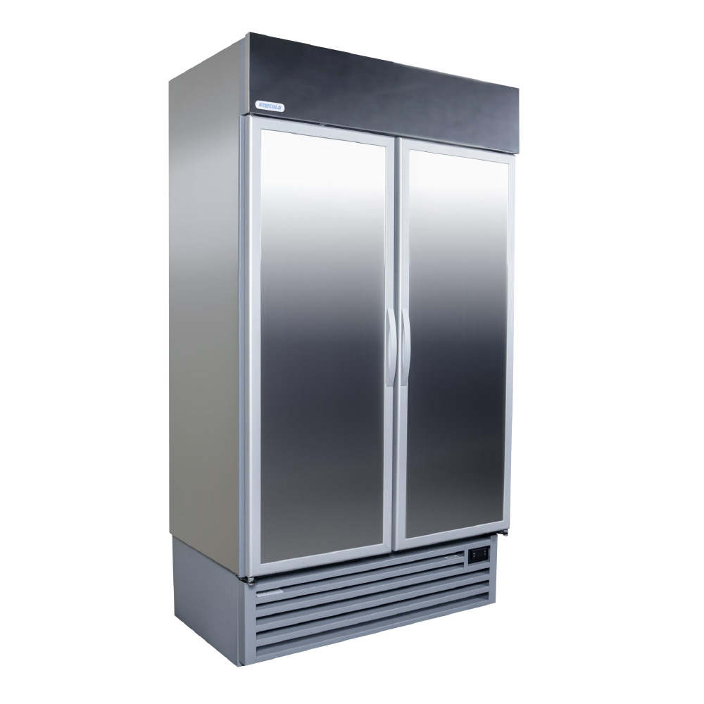 Staycold SHD1140F Double Hinge Stainless Steel Door Freezer