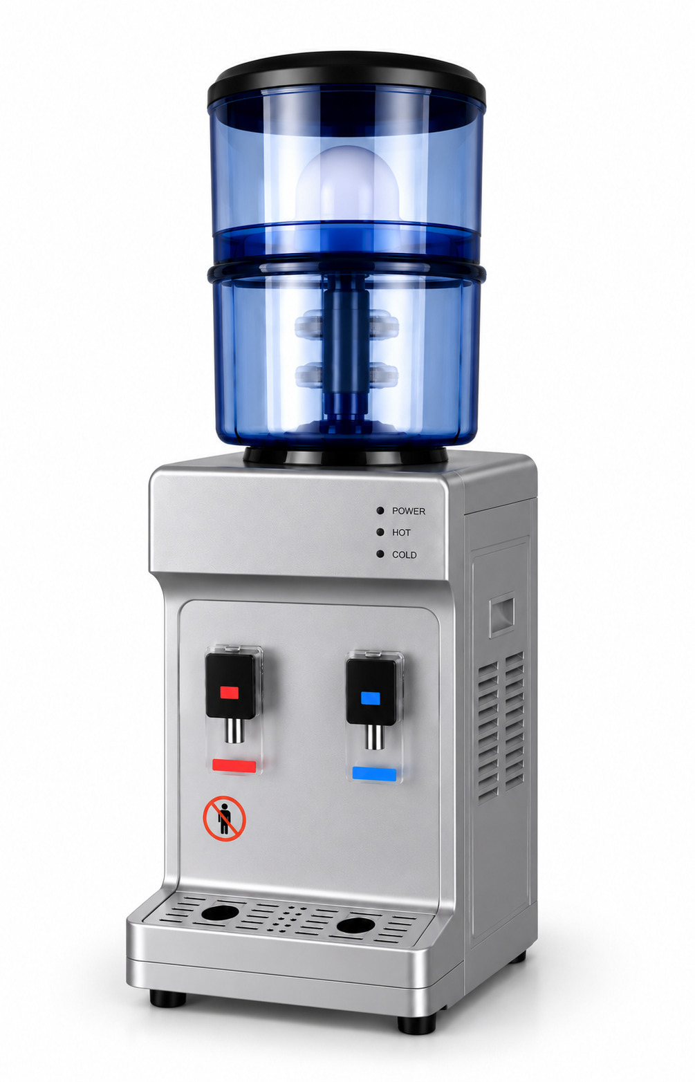Frost Desktop Water Dispenser with Filter Bottle