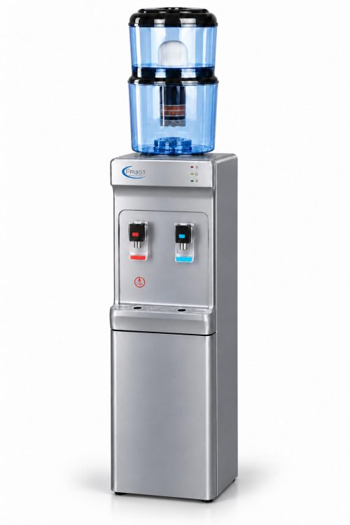 Frost Hot and Cold Water Dispenser with Filter Bottle