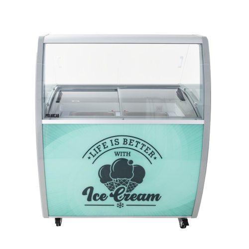 Polarcab ice cream display freezer